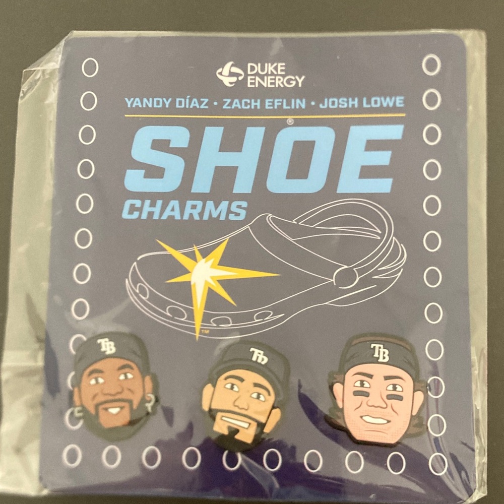 Tampa Bay Rays, Duke Energy Shoe Charms, Baseball Player Designs, Croc Charms